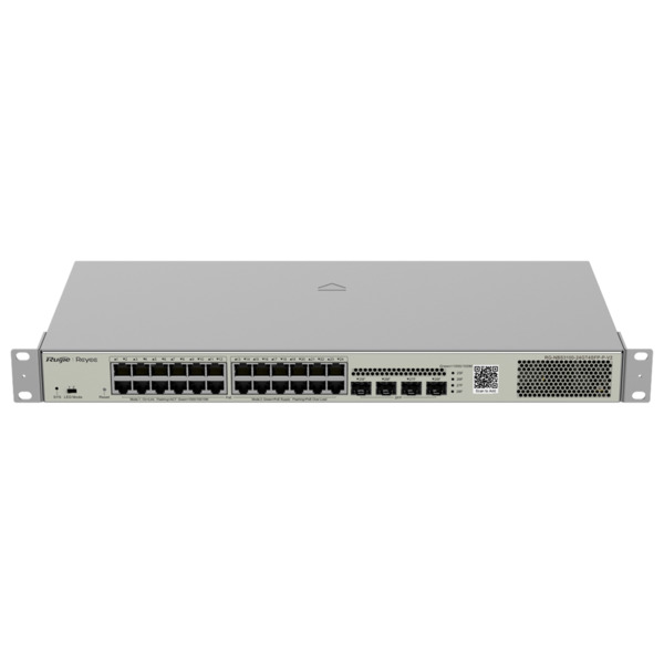 REYEE RG-NBS3100-24GT4SFP-P-V2 Reyee Switch PoE Cloud Capa 2 - 24 puertos PoE Gigabit+ 4 SFP Gigabit - 30W por puerto 802.3af/at