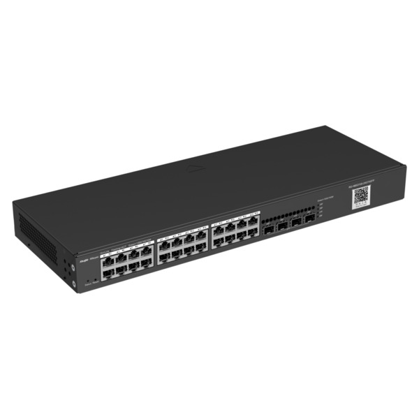 REYEE RG-NBS3100-24GT4SFP Reyee Switch Cloud Capa 2 - 24 puertos RJ45 Gigabit - 4 SFP Gigabit - Static LAG/DHCP Snoop/IGMP Snoop (5)