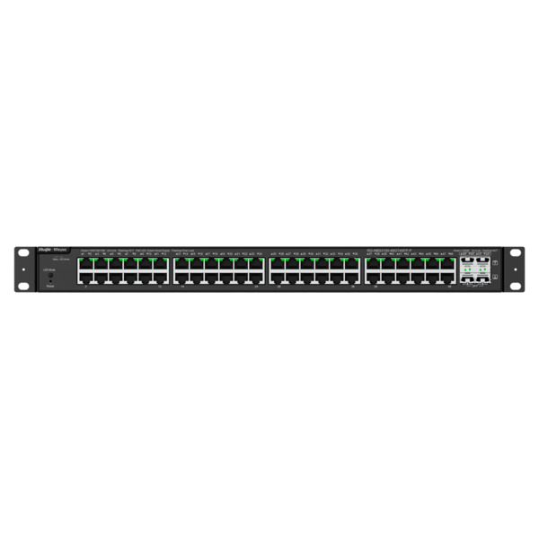REYEE RG-NBS3100-48GT4SFP-P Reyee Switch PoE Cloud Capa 2 - 48 puertos PoE Gigabit + 4 SFP Gigabit - 30W por puerto 802.3af/at (1)