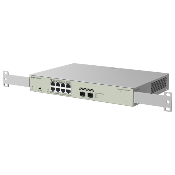 REYEE RG-NBS3100-8GT2SFP-P-V2 Reyee Switch PoE Cloud Capa 2 - 8 puertos PoE+ Gigabit+ 2 SFP Gigabit - 30W por puerto 802.3af/at (5)