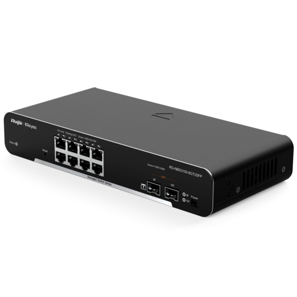 REYEE RG-NBS3100-8GT2SFP Reyee Switch Cloud Capa 2 - 8 puertos Gigabit+ 2 SFP Gigabit - Velocidad 10/100/1000 Mbps - Static LAG/ (5)
