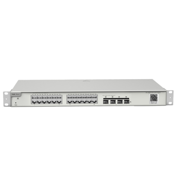 REYEE RG-NBS5100-24GT4SFP Reyee Switch Cloud Capa 3 - 24 puertos RJ45 Gigabit - 4 puertos SFP Gigabit - Static LAG/DHCP Snoop/IG