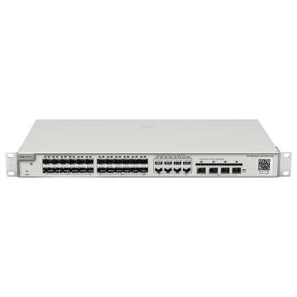 Comprar REYEE RG-NBS5200-24SFP/8GT4XS Reyee Switch Cloud Capa 3 - 24 puertos SFP Gigabit  (8 Puertos Combo RJ45) - 4 puertos SFP+ 10 Gbps - Static LAG/DHCP Snoop/IGMP Snoop/Port Mirror - VLAN/Port Isolation/STP/RSTP/ACL/QoS/802.1X - Servidor DHCP/Rutas e