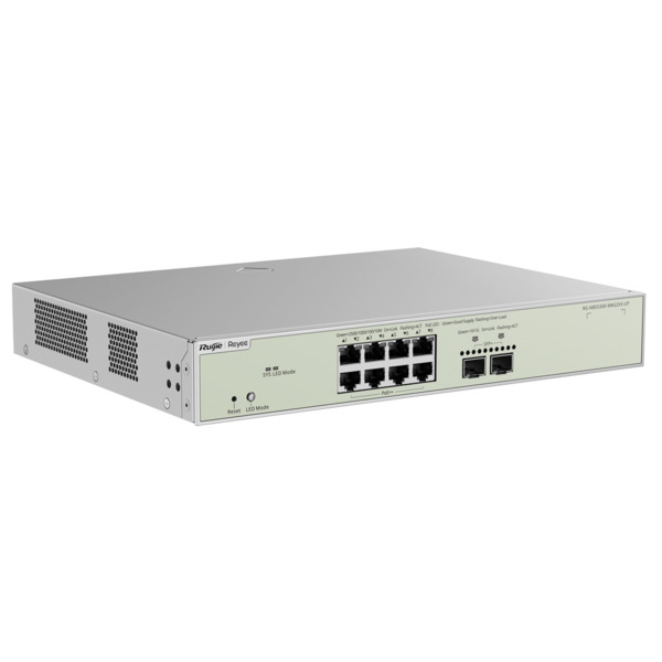 REYEE RG-NBS5300-8MG2XS-UP Reyee Switch Cloud Gestionable L3 - 8 puertos Hi-PoE RJ45 + 2 puertos SFP+ - 8 Puertos Multi-Gigabit (5)