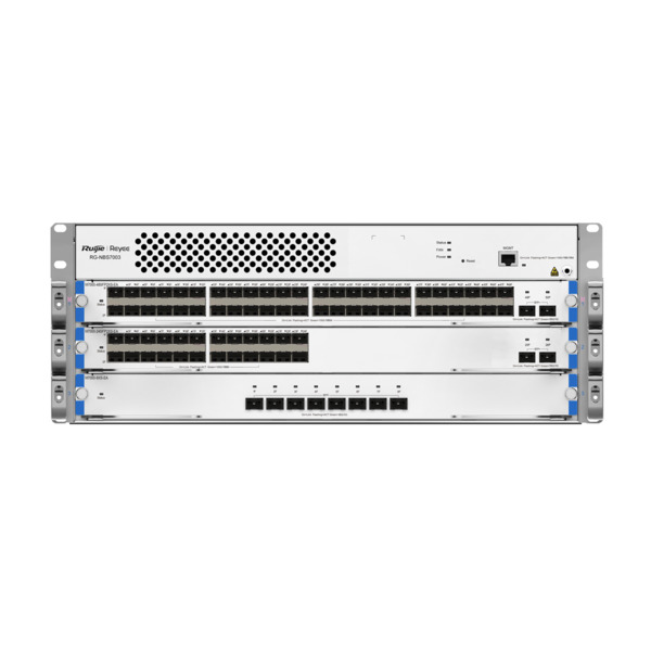 REYEE RG-NBS7003 Reyee Switch Modular de Chasis L3 - 3 Slot de Expansión (Tamaño total de 4U) - Hasta 144 puertos GE / 144 SFP G (1)