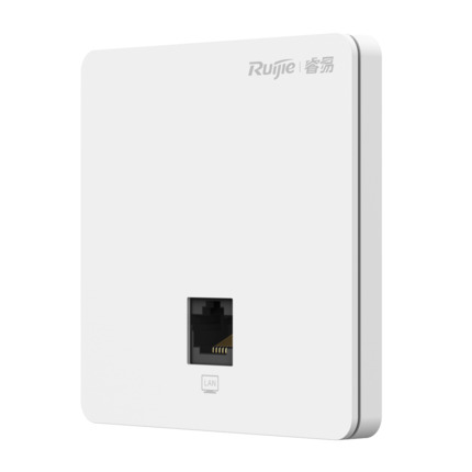 Comprar REYEE RG-RAP1200(F) Reyee - AP de Pared Omnidireccional Wi-Fi 5 - Frecuencia 2.4 y 5 GHz  - Soporta 802.11 b/g/n/ac Wave1/Wave2 - Rendimiento AC1267 Puertos Fast Ethernet - Instalación cajas mecanismo