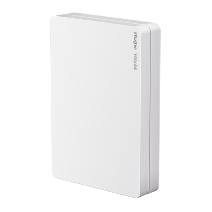 Comprar REYEE RG-RAP1260 Reyee - AP de Pared Omnidireccional Wi-Fi 6 - Frecuencia 2.4 y 5 GHz / 160MHz Ancho de Canal - Rendimiento Wi-Fi hasta 3000 Mbps - Antenas MU-MIMO 2x2 en 2.4GHz, 2x2 en 5GHz - Instalación cajas mecanismo / 4 Puertos RJ45