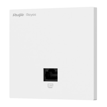 Comprar REYEE RG-RAP1261 Reyee - AP de Pared Omnidireccional Wi-Fi 6 - Frecuencia 2.4 y 5 GHz / 160MHz Ancho de Canal - Velocidad transmisión hasta 3000 Mbps - Antenas MU-MIMO 2x2 en 2.4GHz, 2x2 en 5GHz - Instalación cajas mecanismo