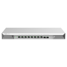 Reyee Router Cloud - 8 Puertos RJ45 + 2 SFP+ 10Gigabit - Router + Funciones Firewall - Admite hasta 7 WAN para failover o balanc