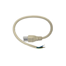 RISCO 1CB6168 Cable conector a 220 V de 20cm para fuentes de alimentación LightSYS+ de Risco