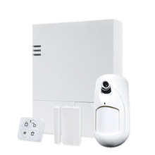 RISCO AIR RW432P803EUA Kit físico de LightSYS Air. Grado 2, Contiene: Central LightSYS Air Wi-Fi e IP ,módulo 4G, detector PirCa