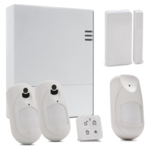 RISCO KIT_LIGHTSYS_AIR_A Kit de LightSYS Air con módulo 4G + 2 x Detector eyeWAVE con Cámara + Detector iWAVE + Contacto + Mando