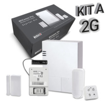 RISCO KIT_WICOMM_A_GPRS Kit "A" GPRS WiComm Pro Risco. Central+Módulo GPRS+Mando+PIR+Contacto