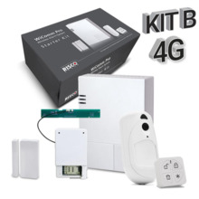 RISCO KIT_WICOMM_B_4G Kit "B" 4G WiComm Pro Risco. Central+Módulo 4G+Mando+PIRCAM+Contacto
