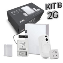 RISCO KIT_WICOMM_B_GPRS Kit "B" GPRS WiComm Pro Risco. Central+Módulo GPRS+Mando+PIRCAM+Contacto