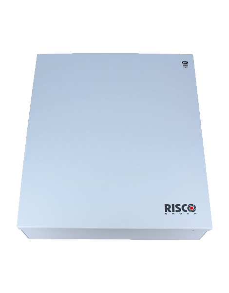 RISCO RP128PSPSEUA Fuente Alimentación en BUS 3A Grado 3 Caja Transformador y 2 relés para centrales LightSYS+ (1)