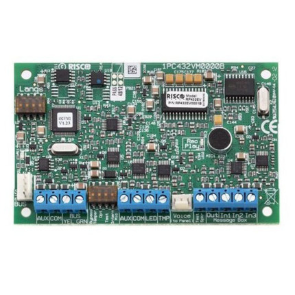 Comprar RISCO RP432EV0001C Módulo de Voz Digital Multilenguaje Grado 3 para LightSYS RISCO