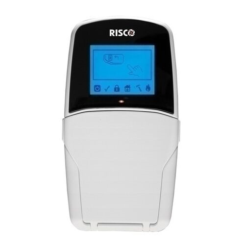 RISCO RP432KPP0GEA Teclado LCD de Grado 2 con Lector de Proximidad 13,56MHz para LightSYS+ ( Sin Logo RISCO ) (1)
