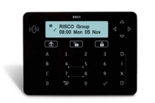 Risco RPKELPB0000B Teclado táctil Elegant Negro con Lector de Proximidad de Grado 3, para  LightSYS+, LightSYS y ProSYS Plus (no