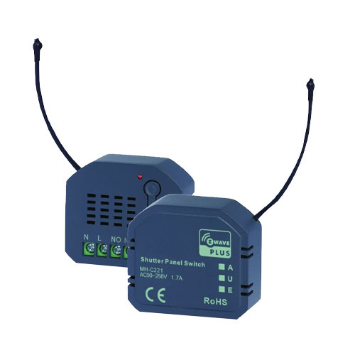 Risco RPZWSH868EUA Micro módulo de control de persianas 500S, 868MHz.