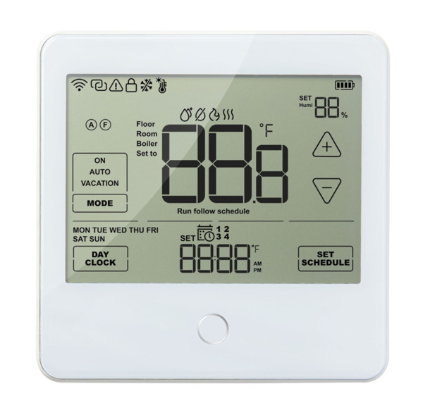 RISCO RPZWTH868EUA Termostato para calefacción eléctrica 800S, 868MHz