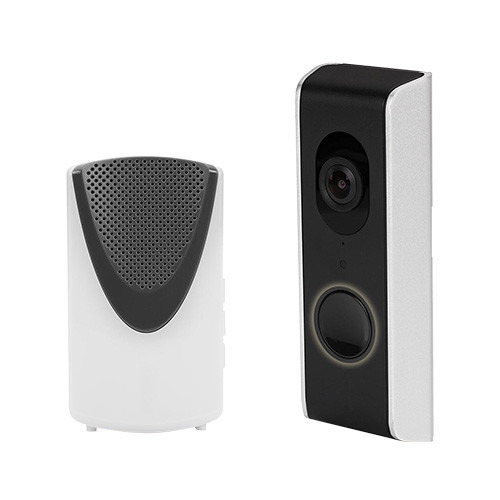 Risco RVDBA701000A Videoportero con WiFi más kit de timbre inalámbrico
