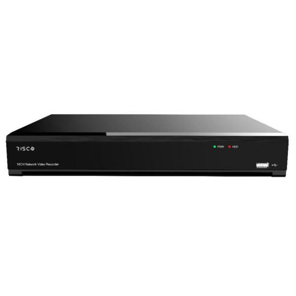 RISCO RVNVR164K1RA Grabador NVR 16CH 12MP 4K VUpoint RISCO