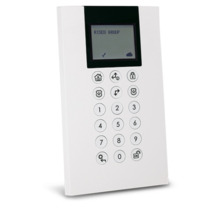 Risco RW332KPP800E Teclado Panda vía radio bidireccional de Grado 2 con Lector de Proximidad compatible con Agility y WiComm Pro