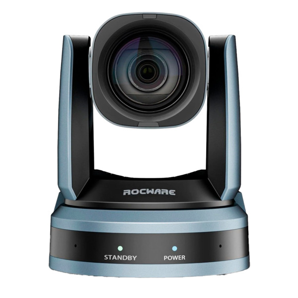 ROCWARE ROC-RC821U Cámara PTZ - Resolución Full HD (1920x1080) - Ángulo de visión 72.5º - Zoom óptico 12X - Encuadre automático (1)