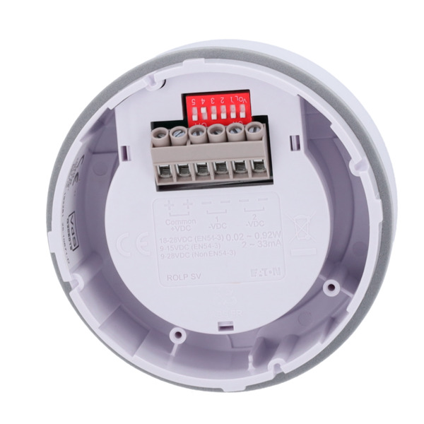 ROSHNI LP ROLP-FIRE-WHITE Roshni LP - Sirena cableada para interior y exterior de incendios - Potencia de sonido 103 dB a 1 m - (7)