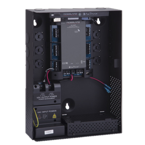 Rosslare CONAC-861 AC-225IP-BE Panel de control Rosslare para 2 lectores. Funcionamiento en línea y fuera de línea. Capacidad de