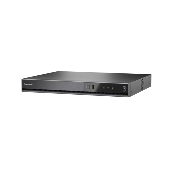 NVR IP Honeywell Serie 35 de 16 canales. H.265/H264. Grabación de hasta 8MP. Ancho de banda de 160Mbps. Salida HDMI 4K y VGA 108