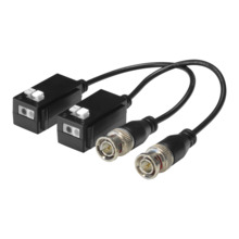 SAFIRE BA612P-POC Transceptor pasivo por par trenzado SAFIRE - Optimizado para HDTVI, HDCVI y AHD - 1 canal de vídeo, PoC - Pasi