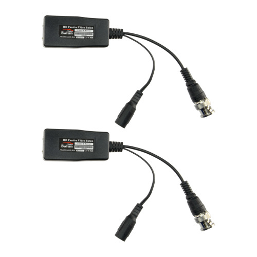 SAFIRE BA621P-HAC Transceptor pasivo por par trenzado SAFIRE - 4N1 (HDTVI, HDCVI, AHD y CVBS) - 1 canal de vídeo y alimentación