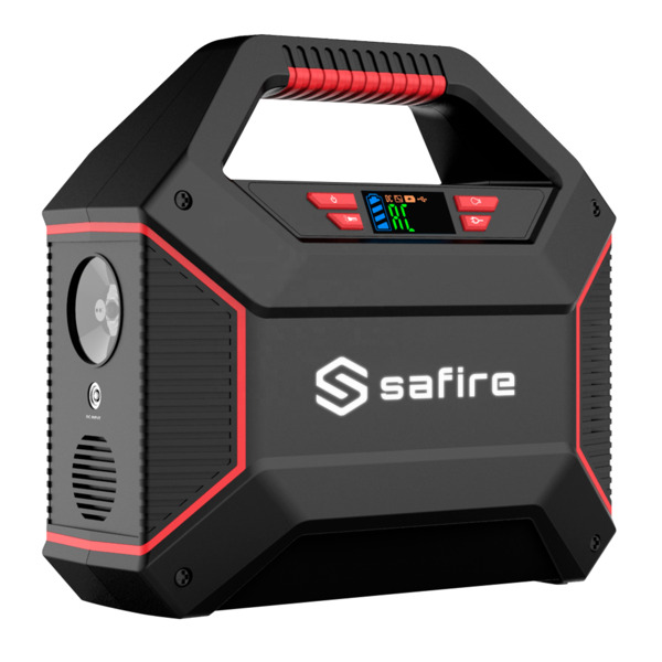 SAFIRE BATP100W-LI155WH Batería recargable de lítio - Gran capacidad 155Wh - 1 salida AC 220V - 3 salidas 9~12V DC - 4 salidas U (7)
