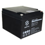 SAFIRE BATT-1226 Batería recargable - Tecnología plomo ácido AGM - Voltaje 12 V - Capacidad 26 Ah - 182 x 166 x 126 mm / 8400 g (2)