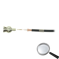 SAFIRE CON100HD Conector para alta definición SAFIRE - BNC para crimpar - Compatible con RG59 HD - 25 mm (Fo) - 10 mm (An) - 5 g (2)