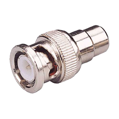 SAFIRE CON210 Conector - BNC macho - RCA hembra - 25 mm (Fo) - 10 mm (An) - 5 g