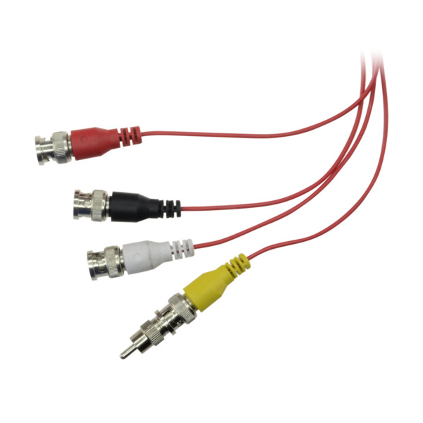SAFIRE CON220 Conector - BNC hembra - RCA macho - 35 mm (Fo) - 10 mm (An) - 5 g (3)