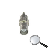 SAFIRE CON220 Conector - BNC hembra - RCA macho - 35 mm (Fo) - 10 mm (An) - 5 g (2)