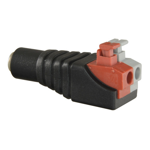 SAFIRE CON285A Safire - Conector DC hembra de fácil conexionado - Salida +/ de 2 terminales - 36 mm (Fo) - 13 mm (An) - 5 g