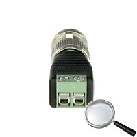 SAFIRE CON290 Safire - Conector BNC macho - Salida +/ de 2 terminales - 40 mm (Fo) - 13 mm (An) - 12 g (2)