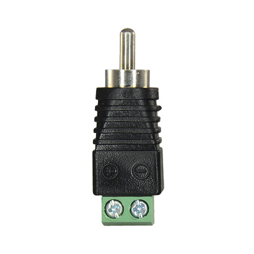 SAFIRE CON295 Conector SAFIRE - RCA macho - Salida +/ de 2 terminales - 36 mm (Fo) - 13 mm (An) - 5 g