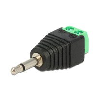 SAFIRE CON297 Conector - Jack 3.5 mm Mono - Salida +/ de 2 terminales - 41 mm (Fo) - 14 mm (An) - 5 g