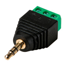 SAFIRE CON298 Conector SAFIRE - Jack 3.5 mm Estéreo - Salida +/ de 2 terminales - 42 mm (Fo) - 18 mm (An) - 4 g