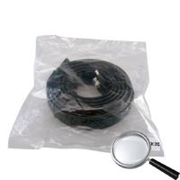 SAFIRE COX20 Cable combinado RG59 + DC - Conector BNC - 20 metros - Vídeo - Alimentación - Bajas pérdidas (2)