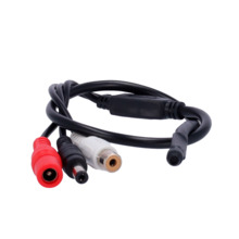 SAFIRE MIC01 Micrófono externo - Acoplable a cualquier cámara - Conector Audio RCA (Blanco) - Conector Alimentación entrada/sali