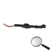 SAFIRE MIC02 Micrófono externo - Conector en terminal por cable - Power + (Rojo), Power (Negro) - Audio (Blanco) - Alimentación (2)