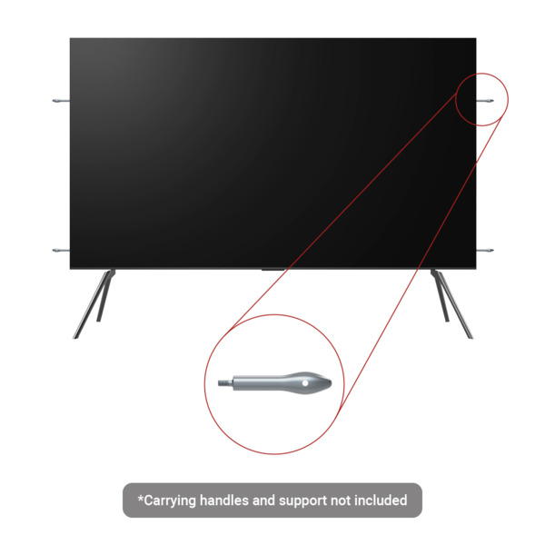 SAFIRE SF-115X80 Monitor SAFIRE LCD 115" 4K  - Resolución 3840x2160 - Android 14 - Múltiples entradas / salidas - Uso 16/7 (7)
