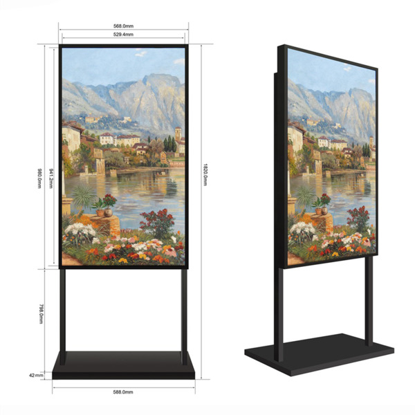 SAFIRE SF-65WF-FB Soporte a suelo  - Compatible con SF-65WF50-4K - Distancia a suelo 466.4mm (5)